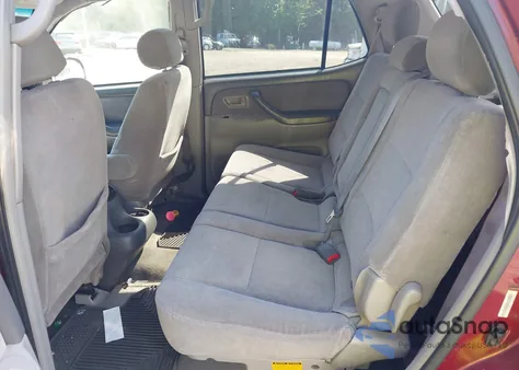 2003 Toyota Sequoia Sr5 V8 из США, поврежденный, VIN 5TDBT44A43S173029